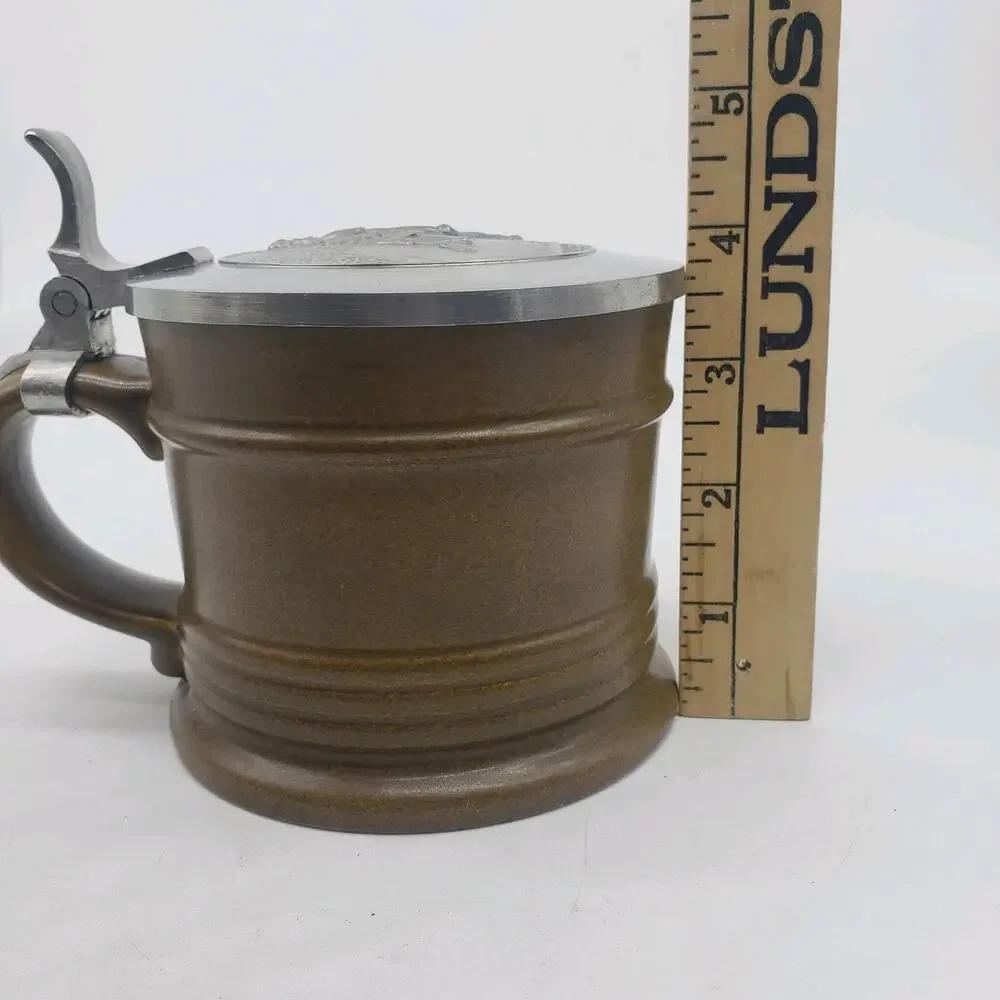 VTG Oeslauer Manufaktur Bavaria for Goebel Tennis Beer Stein Pewter & Ceramic‎